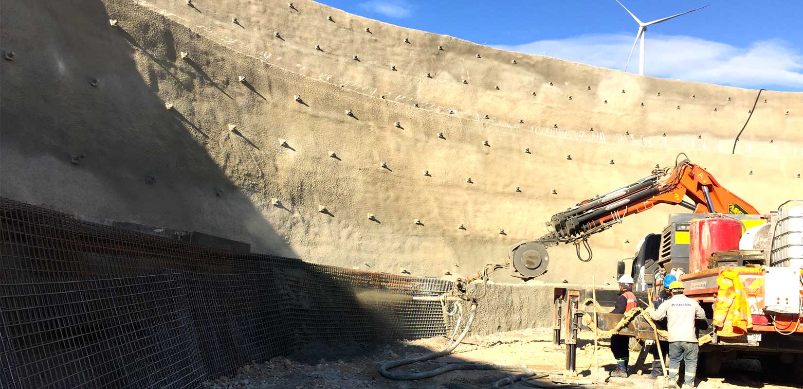 Puskurtme Beton Shotcrete Yapi Guclendirme Beton Cesitleri
