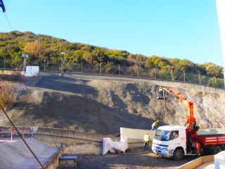 Aliağa Total LPG Tesisi Şev Koruma Amaçlı Püskürtme Beton Uygulaması