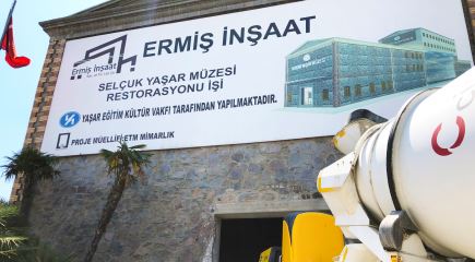 Alsancak Selçuk Yaşar Müzesi Püskürtme Beton İle Güçlendirme Projesi
