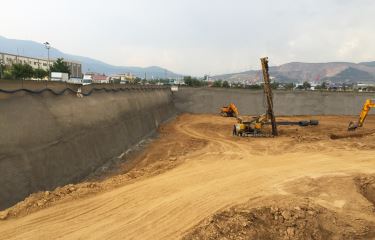 Bornova Vosmer - Şev Koruma Amaçlı Püskürtme Beton Uygulaması