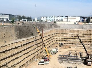 Point Bornova - Şev Koruma Amaçlı Püskürtme Beton Uygulaması